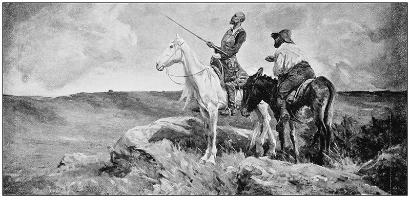 Día del Idioma. Don Quijote de la Mancha