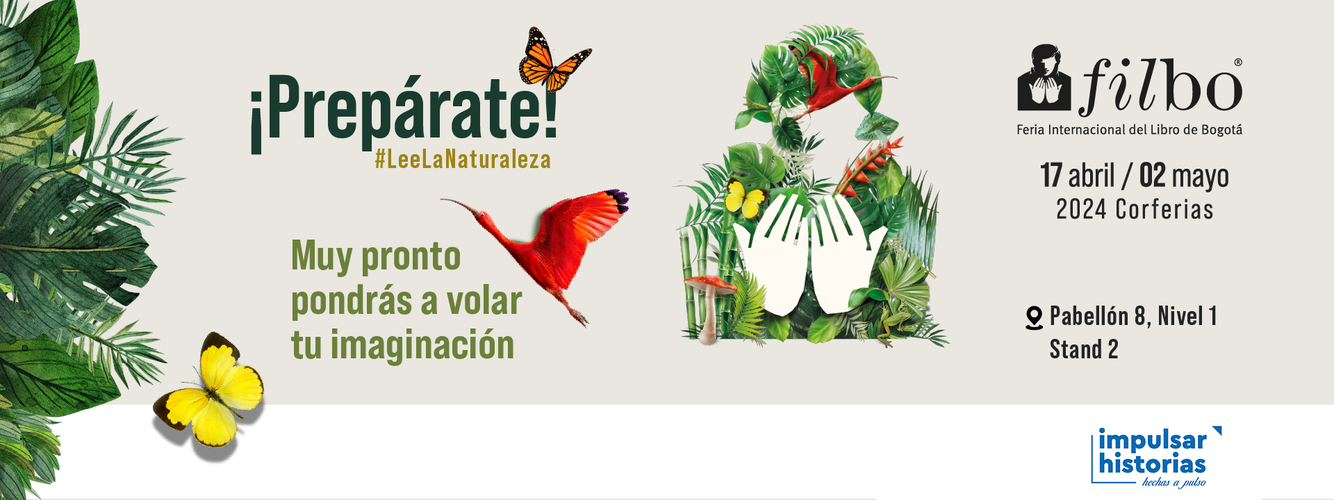 Banner de invitación a la filbo