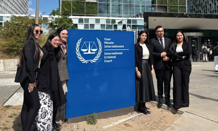 Estudiantes en el CONCURSO-SIMULACION JUDICIAL