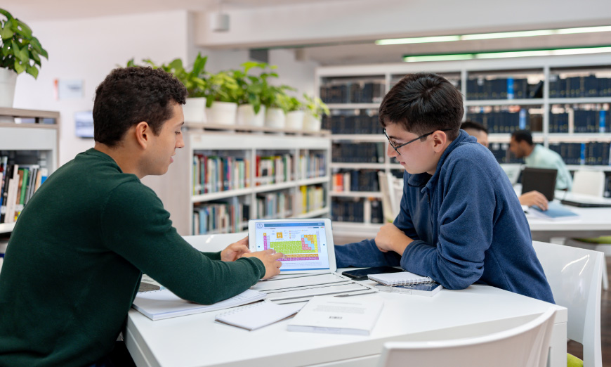 Estudiantes en Tutorías