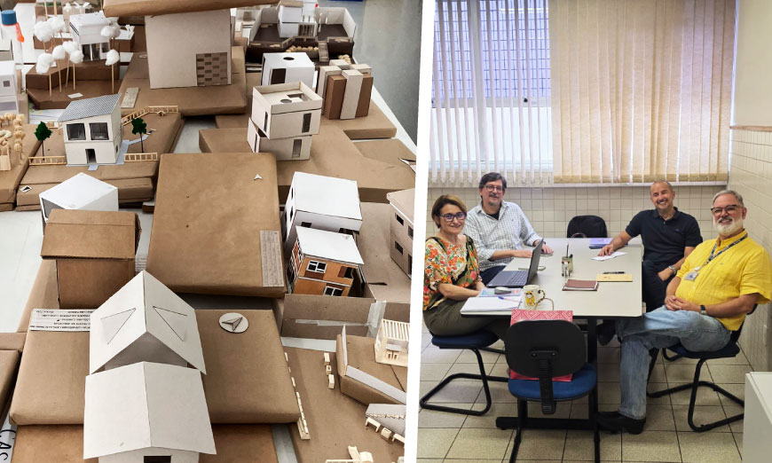 Grupo de personas sentadas