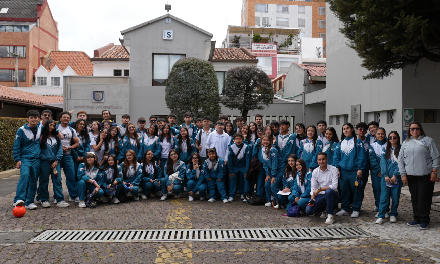 Estudiantes felices